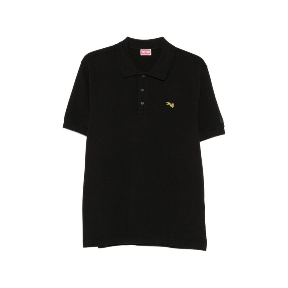 Kenzo Black Polo Shirts Men